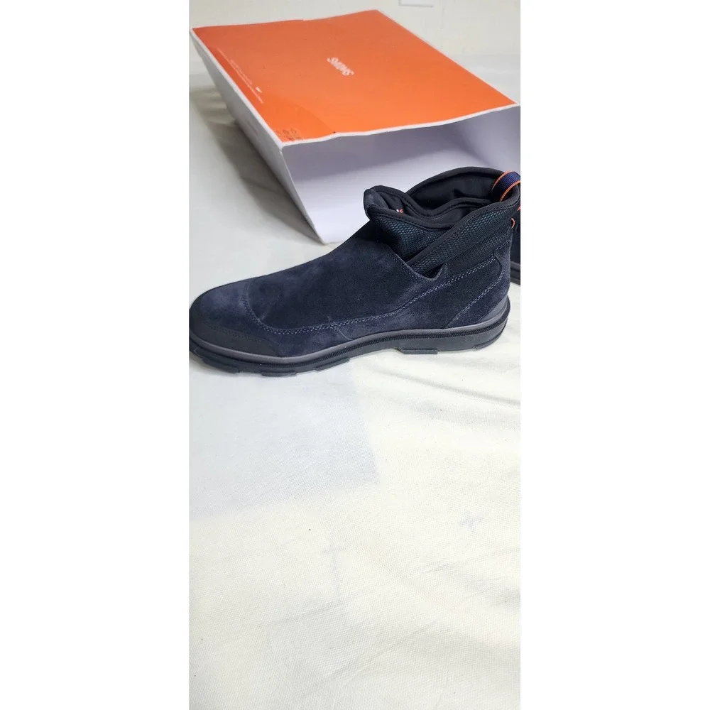 NIOB SWIMS Mens 10.5 Storm Gaiter Waterproof Water Resistant Boots Navy Black